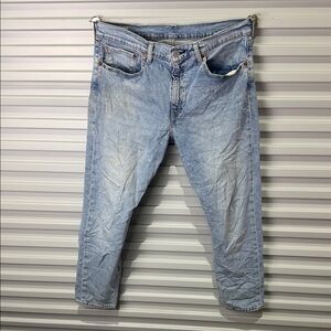 Levi's 502 Men's Classic Light Blue Straight Jeans